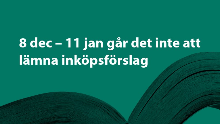 information om att inköpsfunktionen är stängd